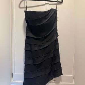 White House Black Market asymmetrical cocktail dress NWT size 8